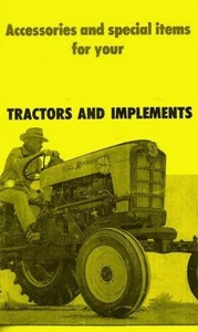 FORD 601 801 600 Tractor Implements Accessories Manual - Picture 1 of 1