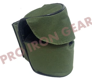 Falconry Hood Protector and Pouch Green Codura ( Fit On Your Belt ) - Picture 1 of 3