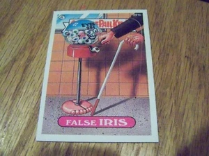 1987 TOPPS GARBAGE PAIL KIDS FALSE IRIS TRADING CARD,,,, - Bild 1 von 1