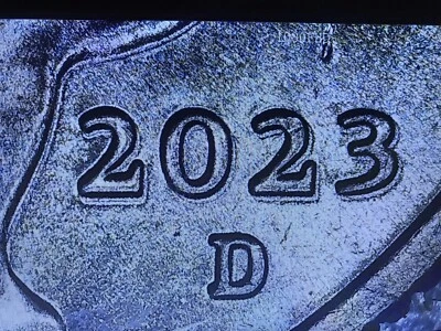 D-mint 2023 bessie coleman quarter error - Image 1 of 4