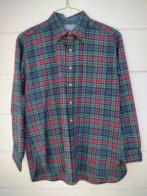 Camisa Pendleton Lodge Años 70 Auténtica Allison Tartán Cuadros Talla L Hecha en EE. UU. Foto 1 de 4