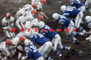 Cleveland Browns v Balt. Colts PRINT FROM NEGATIVE (4 sizes) - Picture 1 of 1