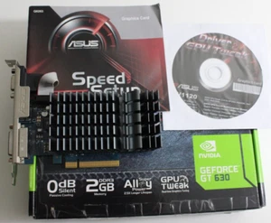 Asus Nvidia GeForce GT630 2GB GDDR3 VGA/HDMI/DVI P/N: GT630-SL-2GD3-L - Picture 1 of 3