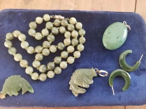 Lote Mixto PENDIENTES COLGANTES CHINE JADE JEWRLY - Imagen 1 de 4