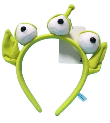 Fantasia rara Disney Toy Story verde 3 olhos orelhas alienígenas verde vendedor EUA - Imagem 1 de 2