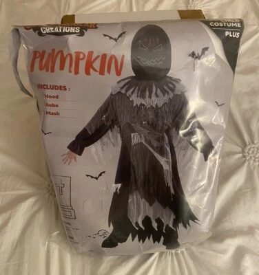 Spooktacular Creations Scary Pumpkin Costume Child Size Plus - Image 1 of 2
