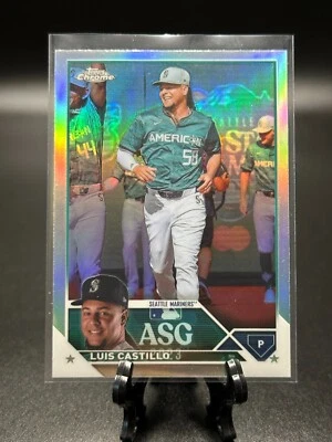 Luis Castillo 2023 Topps Chrome Update #ASGC-49 All Star Refractor - Image 1 of 2