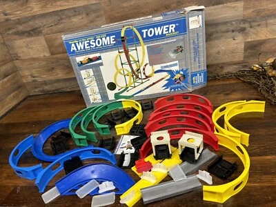 Vintage DARDA Awesome Tower incomplete set, lots of tracks and extra, 50 pieces - Image 1 of 4