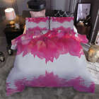 Pink Sophora Flower 3d Print Duvet Quilt Doona Covers Pillow Case Bedding Sets