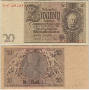 Germany 1929 20 reichsmark Werner von Siemens in archival holder - Picture 1 of 3