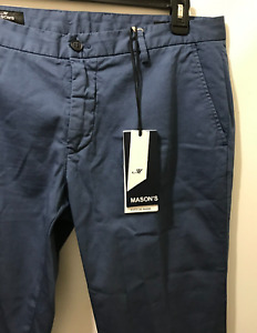 Mason's Italian legend luxury casual pants 52/36W  NWT$350 Lucky Big Sale