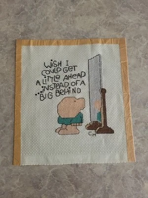 Handmade Ziggy Cross Stitch  - Image 1 of 4