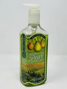BATH & BODY WORKS Sparkling Pear Riesling DEEP CLEANSING HAND SOAP 8oz /236 ml - Picture 1 of 2