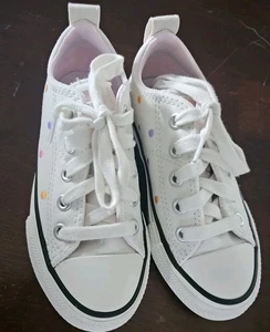 Converse CTAS Madison Ox Vintage White/Vintage White Girls Size 11 - Picture 1 of 9