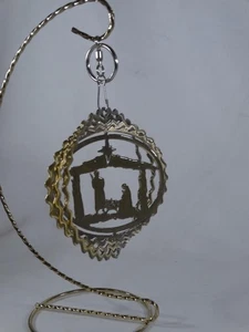 Christmas Ornament Nativity Holy Family Wind Spinner Christmas EyCatcher - Picture 1 of 9
