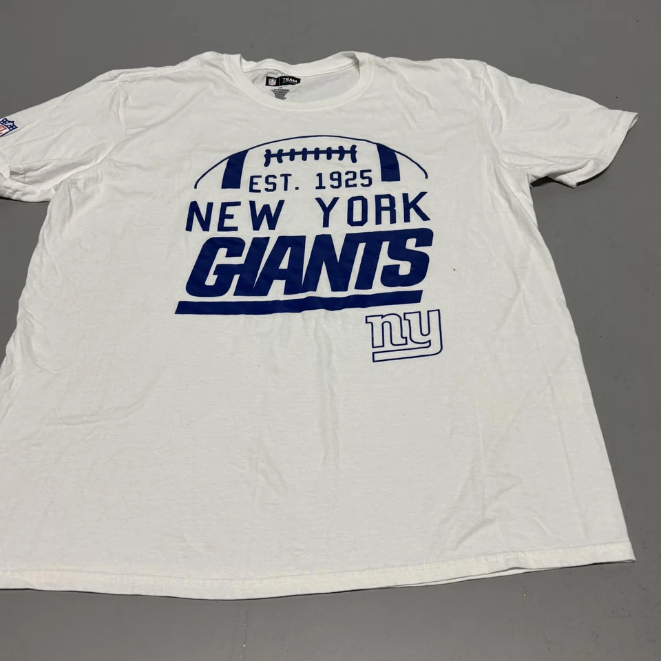 New York Giants Shirt Mens Extra Large NFL Football Tee EST 1925 Team Apparel - Image 1 of 4
