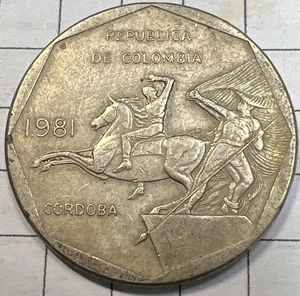 Moneda de 10 pesos colombianos 1981 - Imagen 1 de 6