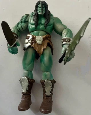 Figura de acción Skaar Son Of Hulk Marvel Legends Fing Fang Foom BAF Wave Hasbro Foto 1 de 2