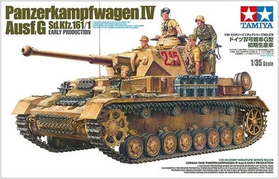 Tamiya 1/35 Militar No.378 TANQUE ALEMÁN PANZERKAMPFWAGEN IV Ausf.G kit JAPÓN81 - Imagen 1 de 4
