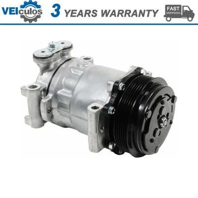 AC Compressor For Chevy K1500 2500 3500 P30 1996-1999 GMC C1500 2500 CO 4440C Foto 1 de 4