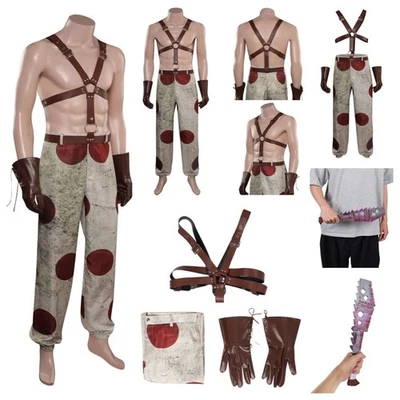 Sweet Tooth cosplay Costume Halloween Sweet Tooth Clown Dungarees Knife Prop - Image 1 of 4