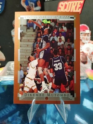 Classic/5000 Dikembe Mutombo 1992 patio Foto 1 de 4