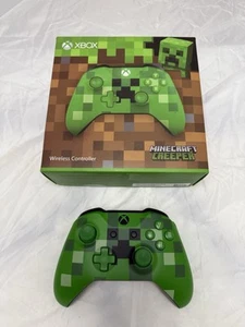 Minecraft Creeper Microsoft Xbox One, Series S/X, PC Controller - Boxed VGC - Picture 1 of 3