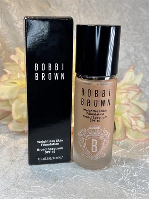 Bobbi Brown WEIGHTLESS SKIN FOUNDATION SPF 15 - C-066 Cool Honey - 1oz NIB Free - Image 1 of 2