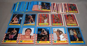 Rare- 1987 -Topps WWF- Vintage Wrestling Cards Near-Complete Set - With Stickers - Picture 1 of 1