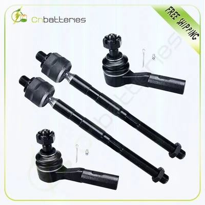 Kit de suspensión de 4 piezas eslabones de extremo de varilla de amarre interior/exterior para GMC CANYON 2006-2007 Foto 1 de 4