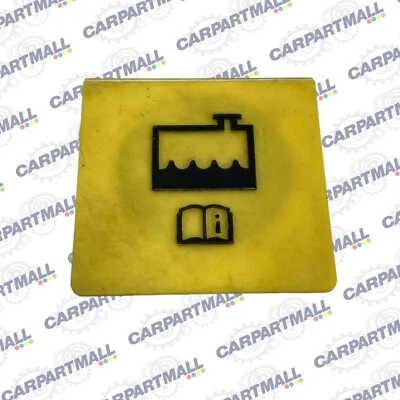 2008-2010 Chrysler Sebring 2.4L Radiator Overflow Coolant Bottle Lid Top Cap OEM Foto 1 de 4