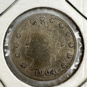 Liberty V Nickel 1904 buen estado - Imagen 1 de 4