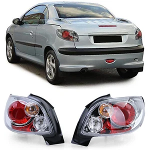 Vetro Trasparente Luci Posteriori per Peugeot 206 Cc Coupe Cabrio Da 2000-2008 - Foto 1 di 4