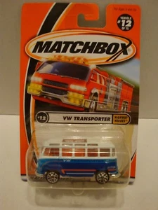 Matchbox Highway Heroes VW Transporter Bus Card #12 1:64 Diecast C17-311 - Picture 1 of 11