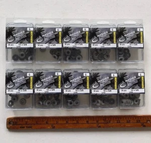 (300) Edelstahl verklebte Dichtscheiben 5/8" Außendurchmesser 1/4" I.D. #14 - Bild 1 von 10