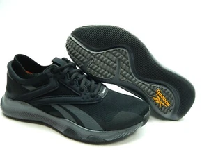 ZAPATOS HOMBRE REEBOK HIIT TR FV6638 PELTRE NEGRO TALLA 9.5 NUEVOS SIN CAJA - Imagen 1 de 10