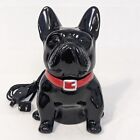 Scentsy French Bulldog Warmer Frenchie Black Red Collar Home Decor Retired