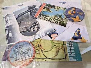 Disney Disneyland Hotel Resort Sorcerer Mickey Stationary Door Hanger Postcard + - Picture 1 of 9