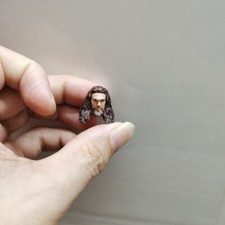 New 1/18 Aquaman Jason Momoa Head Sculpt Man Head Fit 3.75" Joytoy Action Figure