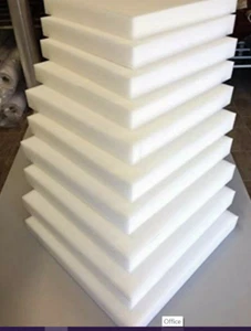 HIGH DENSITY MEDIUM FIRM WHITE FOAM, DIY, CUT TO ANY SIZE* - Picture 1 of 6
