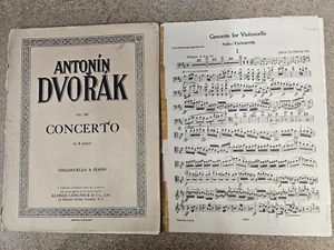 DVORAK Cellokonzert op. 104, Klavierpartitur und Cellostimme, Lengnick Edition - Bild 1 von 1