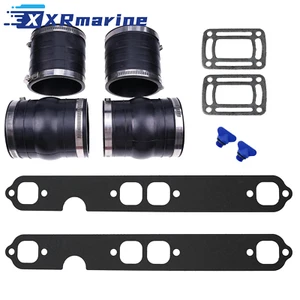 3852696 3852741 Exhaust Bellows Hose Kit For Volvo Penta 5.0L 5.7L Sterndrive - Picture 1 of 7