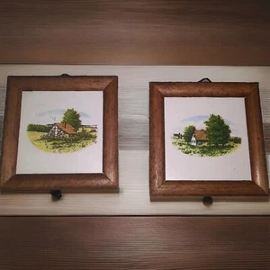 Lot Of 2 Vintage Made In Hong Kong Small home farm - Picture 1 of 6