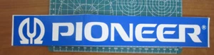 Pioneer 33 cm.  vintage  ADESIVO STICKER  NEW ORIGINAL - Imagen 1 de 2