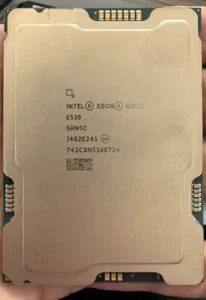 Intel Xeon Gold 6530 Prozessor 32Core 64Threads 2,1GHz~4GHz TDP-270W LGA4677 CPU - Bild 1 von 3