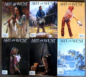 6 - Art Of The West Zeitschriften (für alle Kunstsammler) komplett Jahr 2013 - Bild 1 von 7