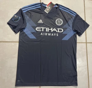 NWT ADIDAS New York City FC 2018/2019 MLS Away Jersey Men's Large CE3257 - Picture 1 of 14