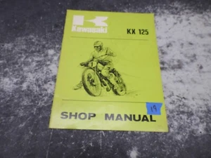 1973 Kawasaki KX 125 KX125 Shop Manual #19 2870 - Bild 1 von 6