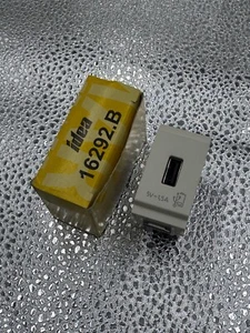 Vimar Idea 16292 USB Supply Unit 5V/1.5A - White **New** - Bild 1 von 5