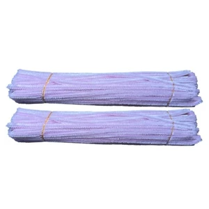 200Pcs Light Pink Pipe Cleaners Craft Bulk Supplies 12inch x 6mm - Picture 1 of 6